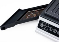 Solis Pro Typ 7953 Elektromos Kontakt Grillsütő és Gofrisütő 2000 Watt - Ezüst/Fekete