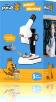 DieMaus 9810301 Incident fény Mikroszkóp gyerekeknek 20x nagyítás nagyítással