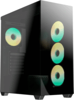 RAIDMAX i800CBF Full Tower Számítógépház + 1db 360mm ventilátor + 1db 120mm ventilátor - Fekete