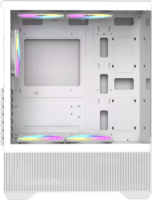 RAIDMAX i802AWS Full Tower Számítógépház + 5db 120mm ventilátor - Fehér