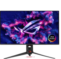 ASUS 32" PG32UCDMR ROG SWIFT 16:9 UHD OLED Monitor - Fekete
