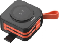 Philips DLP4347CB/00 Powerbank integrált kábellel USB Type-C - Lightning 10000mAh 10W - Fekete