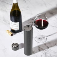 Peugeot 44772-02 Line Reverse Wine Opener - Elektromos palacknyitó - Szürke