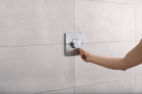 Hansgrohe DuoTurn S Falsík alatti csaptelep - Króm