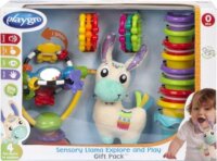 Playgro Lámás játékszett bébijáték 4 féle játékkal