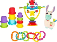 Playgro Lámás játékszett bébijáték 4 féle játékkal