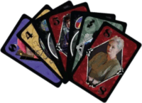 Mattel JHB18 Uno Wednesday party kártyajáték