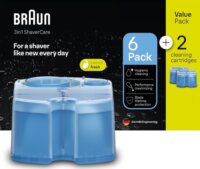 Braun CCR 6+2 Tisztítópatron készlet Braun Clean & Renew borotvához (8db / csomag)