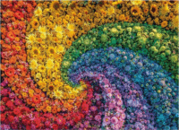 Clementoni 39779 - Colorboom Virágörvény 1000 Darabos Puzzle