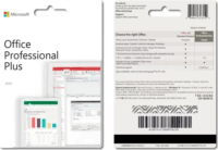 Microsoft Office 2019 Professional Plus dobozos (PC/MAC)