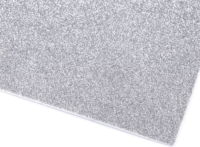 Art & Craft A4 Glitteres dekorgumi - Ezüst (10db/csomag)