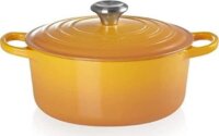 Le Creuset Signature Öntöttvas lábas fedővel Ø 24cm 4,2L - Nektársárga