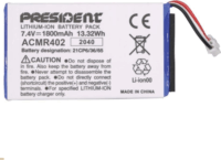 Stabo 40100 President Jerry Walkie Talkie 10 km hatótávval - Fekete