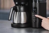 Melitta 1030-11 AromaFresh Filteres kávéfőző darálóval - Fekete / Inox