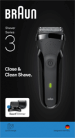 Braun Series 3 300 BT Vezeték nélküli Akkus Borotva és Szakállnyíró - Fekete