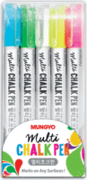 Mungyo Chalk Pen Üvegre író stiftes kréta - Vegyes színek (5 db/csomag)