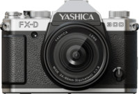 Yashica FX-D 300 Digitális Fényképezőgép 50Mpx - Fekete