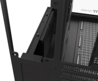 Thermaltake View 380 WS Midi Torony Számítógépház + 4db 120mm ARGB ventilátor - Fekete