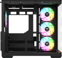 Thermaltake View 380 WS Midi Torony Számítógépház + 4db 120mm ARGB ventilátor - Fekete