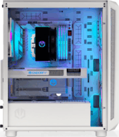 Endorfy ARX 500 Midi Torony Számítógépház + 4db 140mm ARGB ventilátor - Fehér