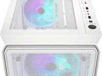 Endorfy ARX 500 Midi Torony Számítógépház + 4db 140mm ARGB ventilátor - Fehér
