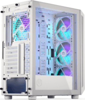 Endorfy ARX 500 Midi Torony Számítógépház + 4db 140mm ARGB ventilátor - Fehér