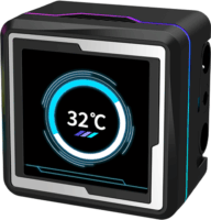 RAIDMAX LM240 240mm ARGB All In One Univerzális CPU Vízhűtés - Fekete