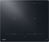 Whirlpool WTX6019DCF Beépíthető 4 Zónás Indukciós Főzőlap 7400 Watt - Fekete