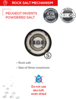 Peugeot Paris Manuális Rozsdamentes Acél Sóőrlő 22 cm - Réz