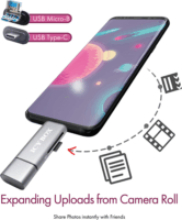 ICY BOX IB-CR200-C USB-C 3.0 Külső kártyaolvasó