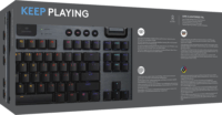 Logitech G915 X Tastatur LIGHTSPEED TKL Wireless Billentyűzet - Angol (US) - Fekete
