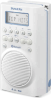 Sangean H-205D BT (Aquatic 205) Bluetooth hordozható Fürdőszobai DAB+ FM Zsebrádió - Fehér / Kék