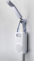 Sangean H-205D BT (Aquatic 205) Bluetooth hordozható Fürdőszobai DAB+ FM Zsebrádió - Fehér / Kék