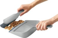 Joseph Joseph CleanTech Falra szerelhető lapát- és kefe készlet - Szürke