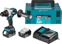 Makita DDF492RTJ Akkus Fúró-Csavarozó + 18V Akkumulátor és töltő + Koffer