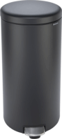 Brabantia Newicon 30 literes Pedálos Acél Szemetes - Sötétszürke