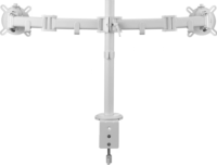 One for All DM2220 13"-32" Monitor asztali tartó kar - Fehér (2 kijelző)