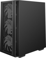 DeepCool MATREXX 55 Mesh V4 C Midi Torony Számítógépház + 3db 140mm ARGB + 1db 120mm ARGB ventilátor - Fekete