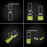 Pica 2030 Fuoreszkáló Jelölő Utántöltő krétapor Pica Powder 2020 készülékhez