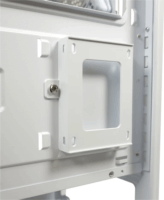 LC-Power LC-715W-ON Midi Torony Számítógépház + 4db 120mm ARGB ventilátor - Fehér