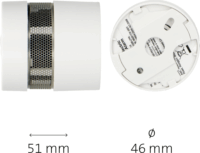 Alecto SA-201 Mini Akkus Füstérzékelő - Fehér