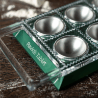 Marcato Aluminium Ravioli Készítő forma 20 x 10 x 2 cm - Zöld