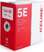 KE-Line F/UTP Cat5e UTP Fali Kábel 305m - Szürke