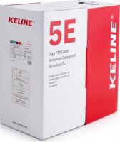 KE-Line F/UTP Cat5e UTP Fali Kábel 305m - Szürke