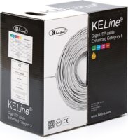 KE-Line U/UTP Cat5e UTP Fali Kábel 305m - Szürke
