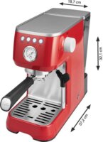 Solis Barista Perfetta Plus 1170 v2 Eszpresszó kávéfőző - Piros