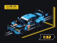Carrera Hybrid BMW M4 GT3 Walkenhorst Motorsport No.34 autó autópályához - Kék