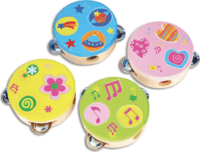 Bontempi Fa tamburin 6 cintányérral 4 cm - Többféle