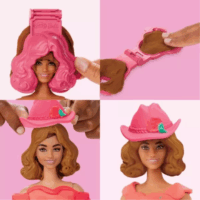 Hasbro Play-Doh Barbie Virágok és rojtok divatkészlet - Cowboy
