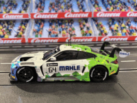 Carrera Hybrid BMW M4 GT3 Mahle Racing Team autó autópályához - Zöld/Fehér